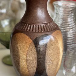 Robert Maxwell Treasure Craft Mid Century California Pottery Vase