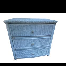 Wicker Dresser