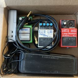 Guitar pedals 