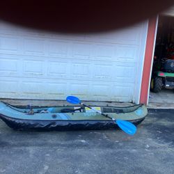 Sevylor Kayak With Oars