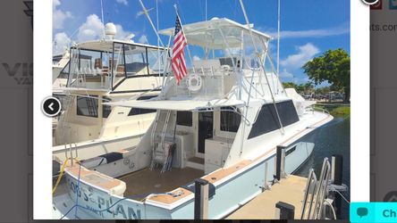 1983 Egg Harbor 48 SportFisherman Twin Detroit 8v92 Davit and more