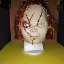 Halloween Curse Of Chucky Latex Mask New $40