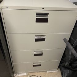 Large Hon File Cabinet 