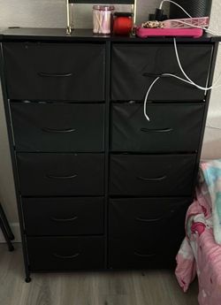 Black dresser