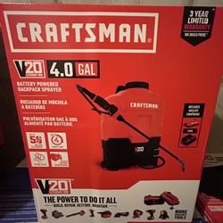 Craftsman Backpack Sprayer 4 Gallon