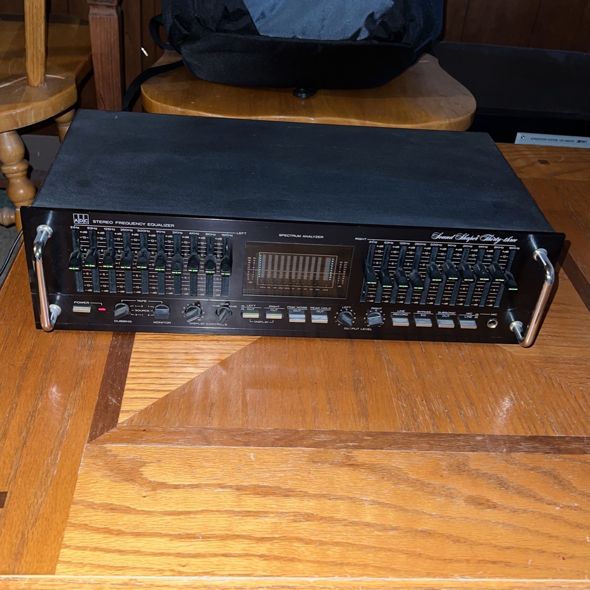 Vintage Stereo Equalizer, 10 Band