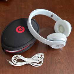 Beats Solo 2 Headphones Luxe Edition - White