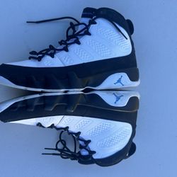 Men Jordan Retro 9 Size 11.5 University  Blu