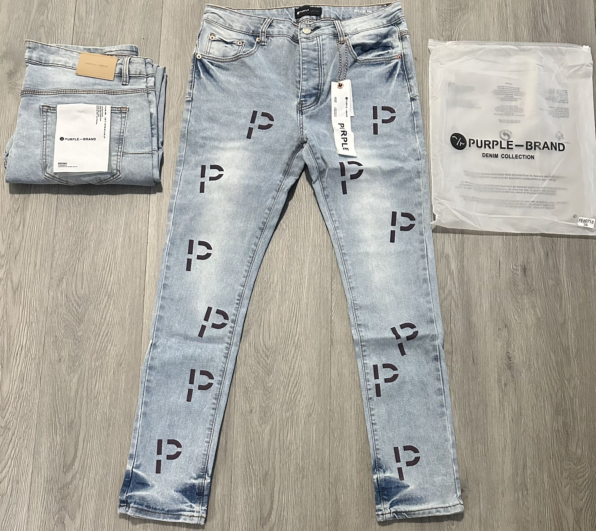 Purple Jeans Size 32 34 38 40