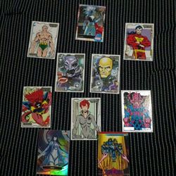 Marvel Black Widow Card Lot 13 Cards