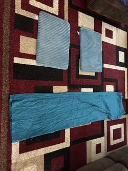 Shower Curtain + 2 Bath Mats