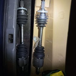 Two Brand New Driver Side Cv Axle Assemblies For A 2005 Nissan Sentra 1.8 L Automatic
