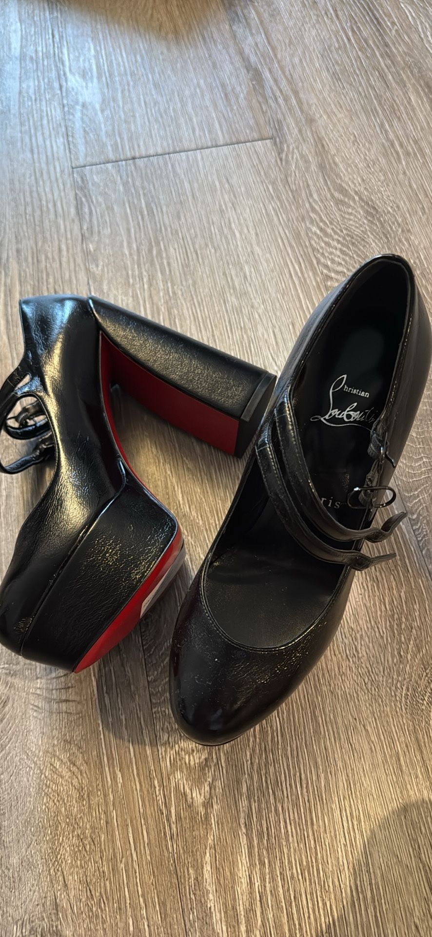 Christian Louboutin Platform Mary Jane Heels Size