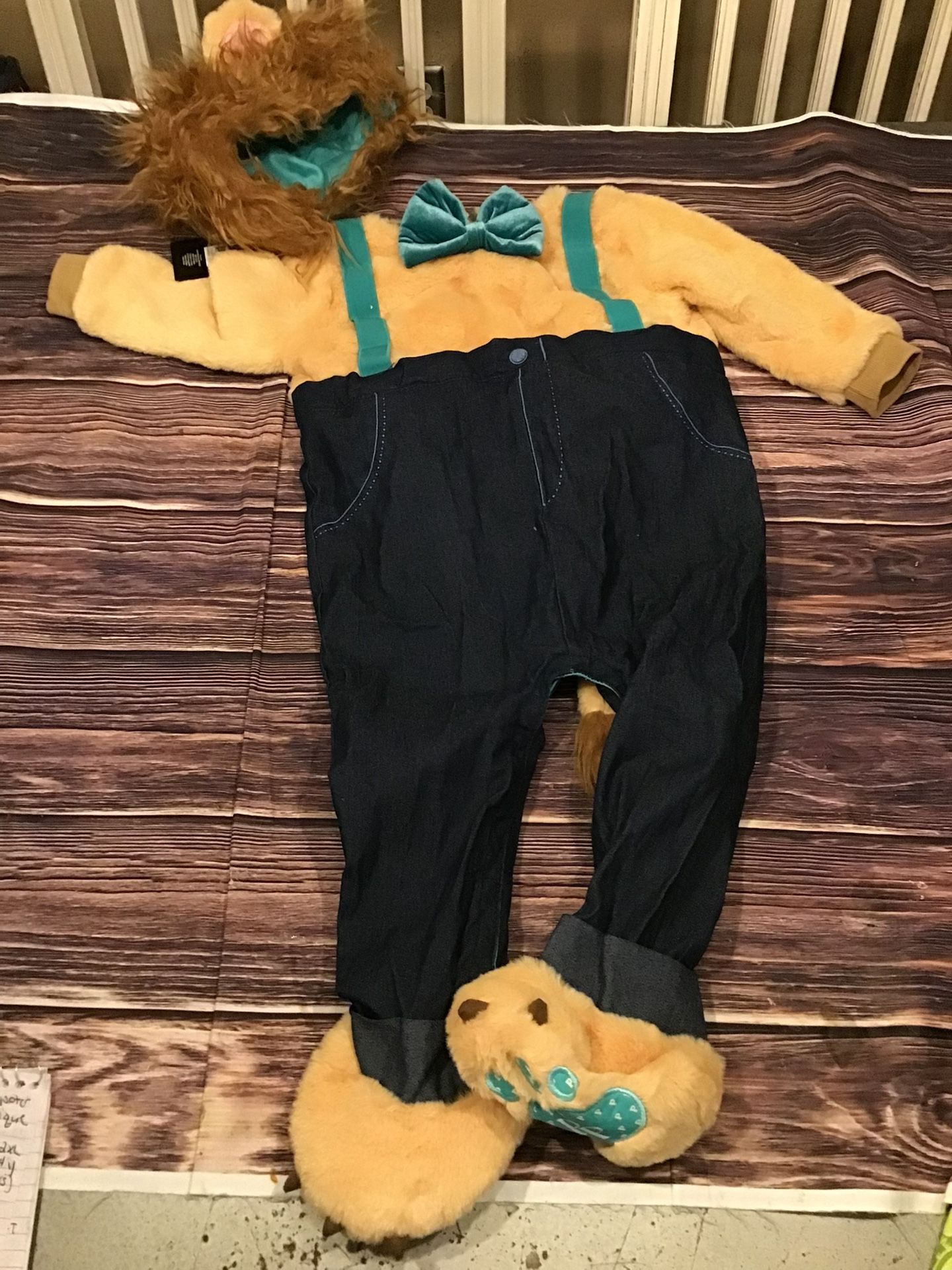 Posh Peanut Leo Lion Costume Unisex 12/18 Months -NWT