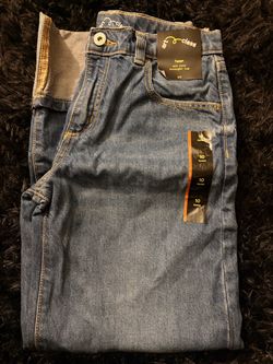 Art Class Kids Loose Mid Rise Straight Leg Jeans Size 10