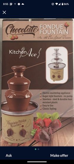 Kitchen Ace Fondue Set - $25