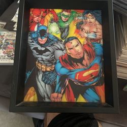 Justice League Holographic Poster