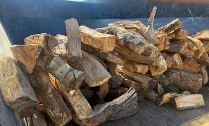 Dry Split Almond mix Firewood!!!Ready to burn seasoned Wood!!!