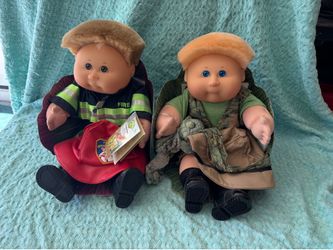 Career themed Cabbage patch dolls