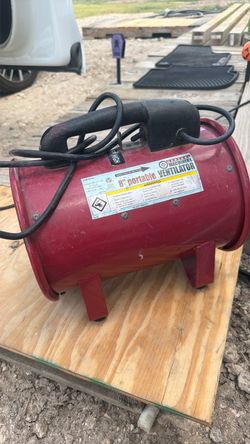 Central Machinery 8" Portable Ventilator Fan