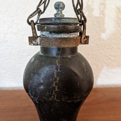 Antique 19th Century Hand Wrought Canteen
