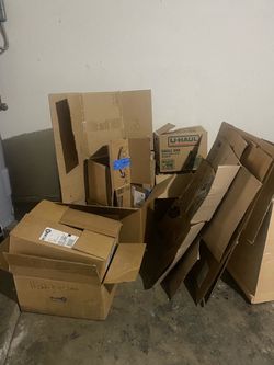 Moving boxes- free