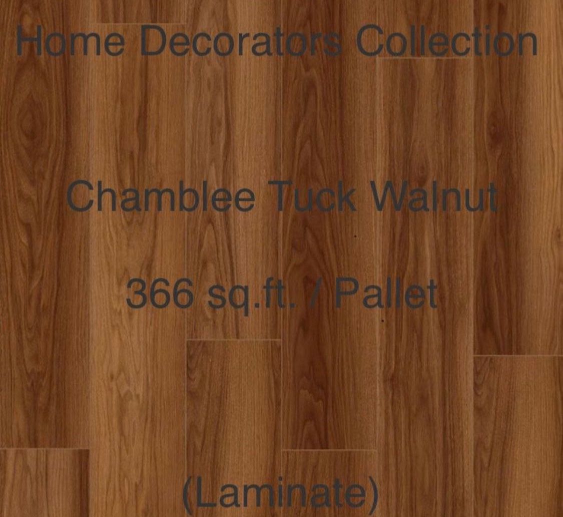 Chamblee Tuck Walnut 12 mm T x 8.03 in. W Waterproof Laminate Wood Flooring