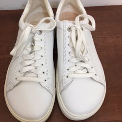 Birkenstock Woman’s Bend Low Top Leather Sneakers. Size 37 and made in Germany. 