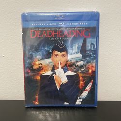 Deadheading Blu-Ray + DVD NEW SEALED Horror Thriller Movie Plane Combo 2020