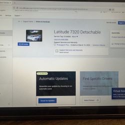 Dell Latitude 7320  Detachable 