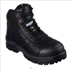 Men's Skechers for Work,Composite Safety toe Black size 9. Regular price $160.00