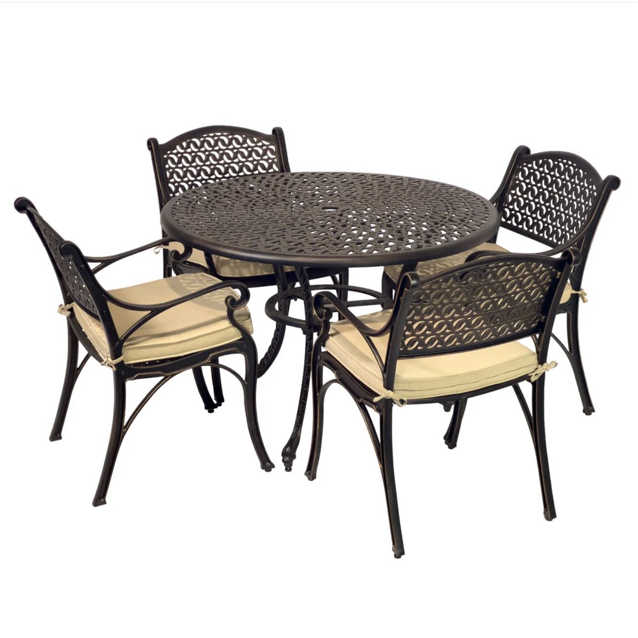 HARMON 5PC OUTDOOR DINING SET