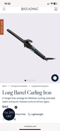 Bio Ionic Ceramic Curling Iron