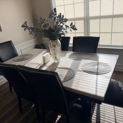 Beautiful marble granite top Dining room Table