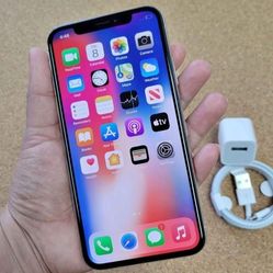 iPhone X. 10, Factory Unlocked,  Excellent Condition.  Like New 