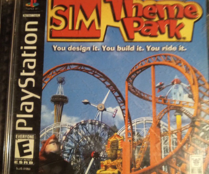 Sim Theme Park (Play Station 1)