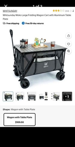 Wagon with tray foldable brand new