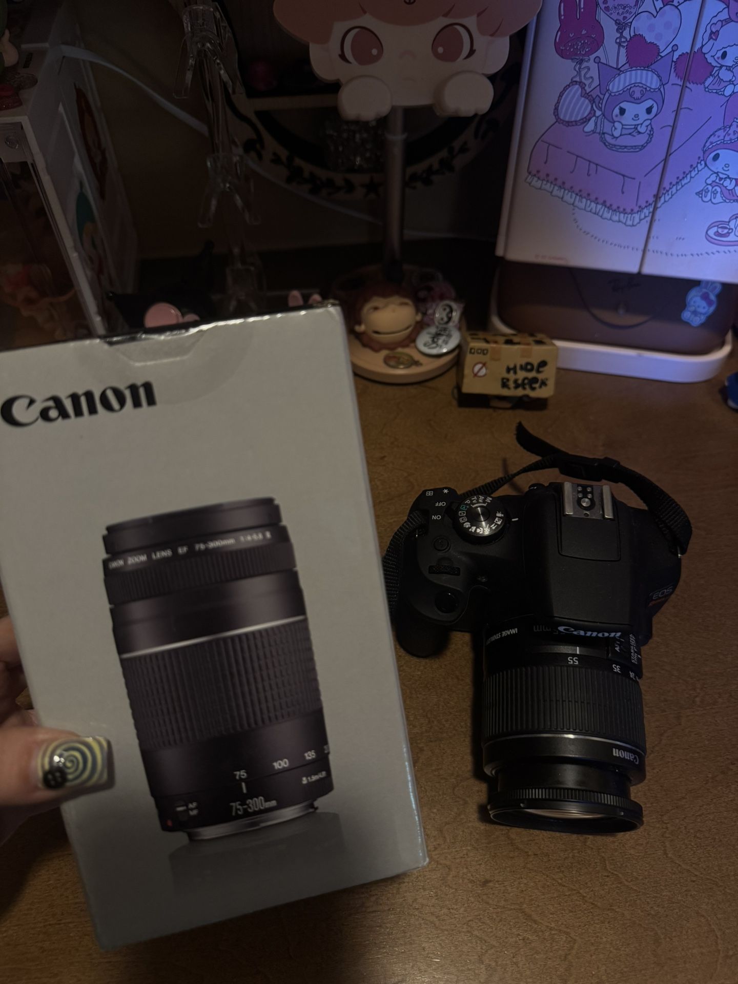 canon rebel t7 And Canon eF 75-30