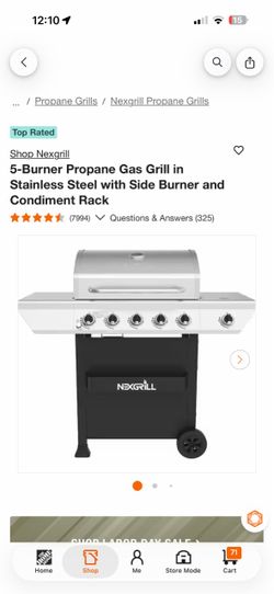Nexgrill 5-Burner Propane Gas Grill