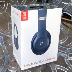 Beats by Dre Beats Studio 3 Wireless Headphones Navy Blue 