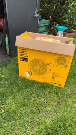 24” Dewalt Drum Fan