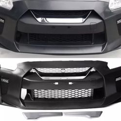Fits 09-22 Nissan R35 GTR Upgrade 09-16 to 17-22 Front Bumper Cover Conversion