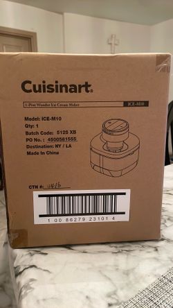 Cuisinart ice cream maker