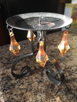 Cast iron candle holder for sale
