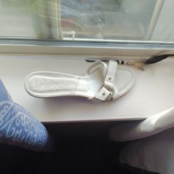 Dior Sandls White Open Toe.
.
. . . 