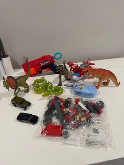 Boys Toy Bundle – Dinosaurs, PAW Patrol Plane, Cars & More