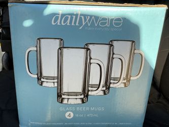 HEAVY DUTY GLASS!! 4 