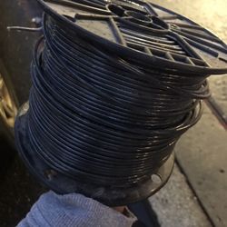 500 Ft Black #12 Solid Electrical Wire 