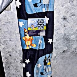 Bluey Christmas Blanket 