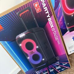 Jbl PartyBox Stage 320 Bluetooth Speaker New - Pay $1 today and pay the rest later -